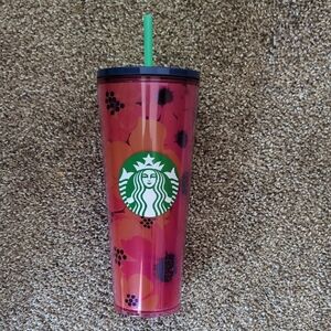 Starbucks Dancing Blooms Floral 24oz Tumbler